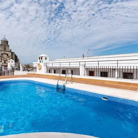 Appartamento Casa San Lucas - Corazon Del Casco Historico Con Piscina Y Parking Jerez de la Frontera Esterno foto